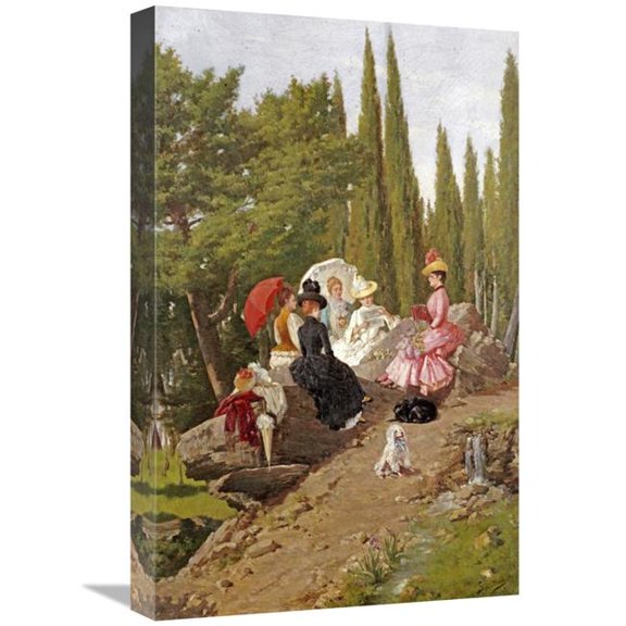 22 in. Summer Afternoon Art Print - Ignace Spiridon