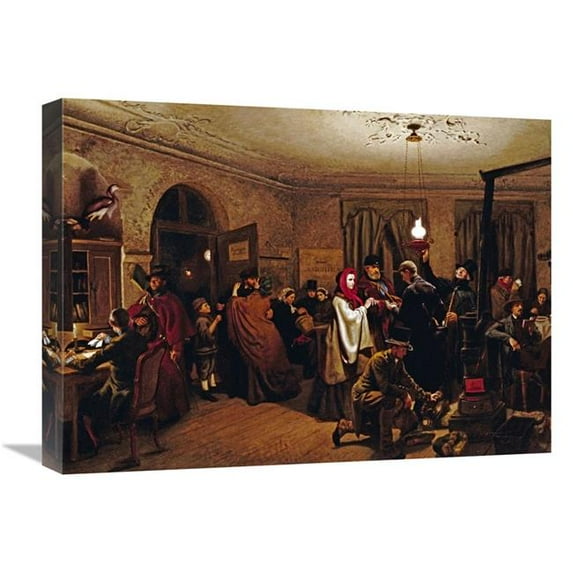 22 in. The Departure for America Art Print - Felix Schlesinger