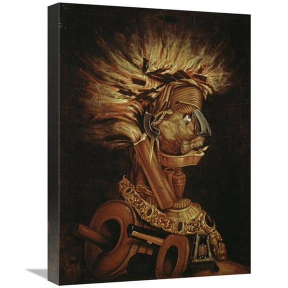 22 in. The Fire Art Print - Giuseppe Arcimboldo