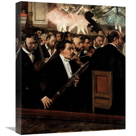 22 in. The Orchestra of the Opera Art Print - Edgar Degas