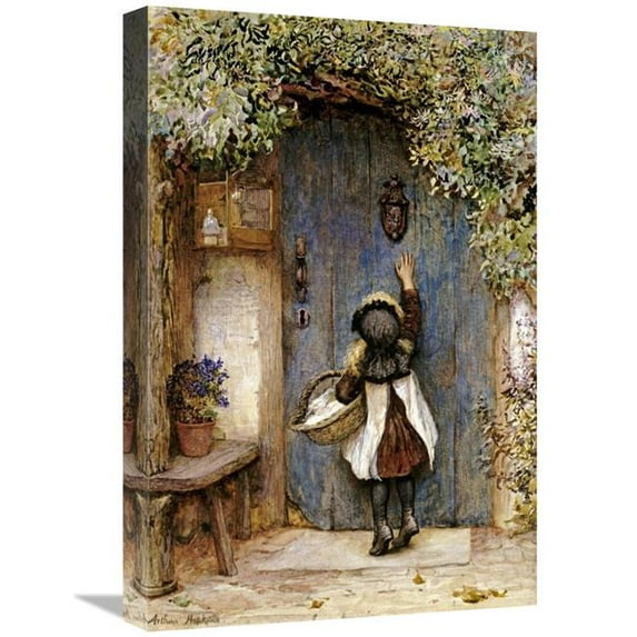 22 in. The Visitor Art Print - Arthur Hopkins