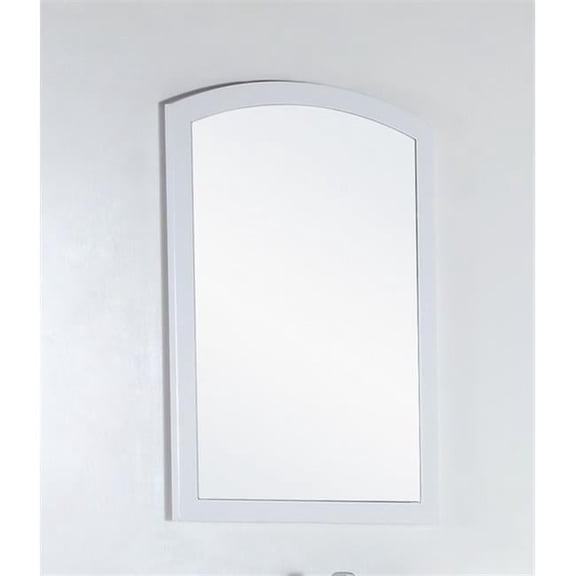 22 in. Wood Framed Mirror