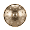 thumbnail image 1 of 22-inch 10-Note Meditation Handpan, Dual Sound Modes Art Device for Celebration, Champagne Gold, 1 of 6
