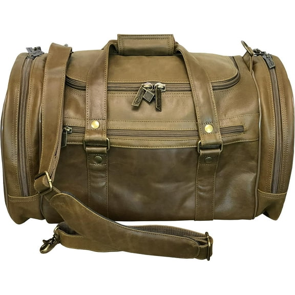 22-inch Brown Jumbo Duffel (#2212-6)