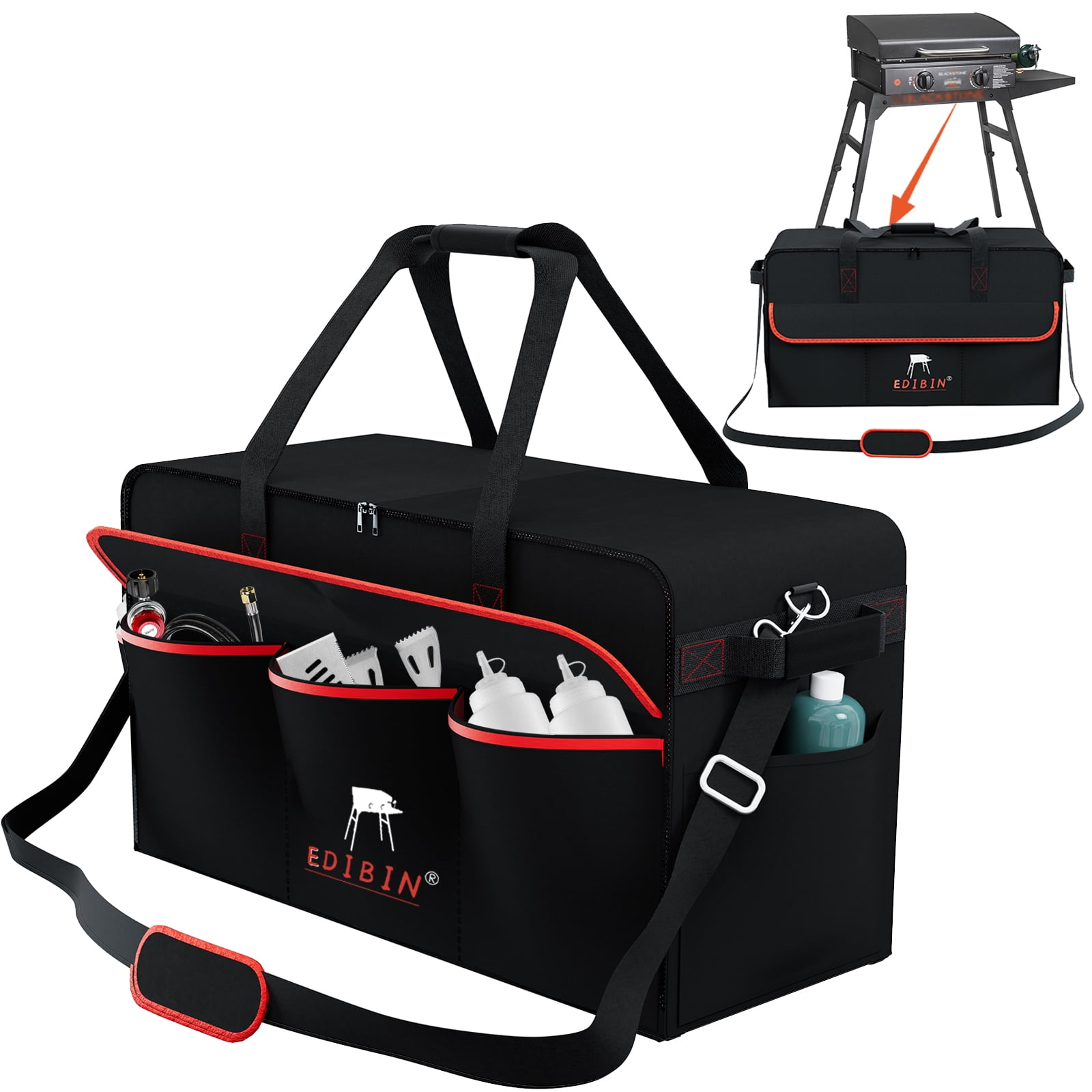 22 inch Griddle Carry Bag Fit for Blackstone 22 inch Griddle with Hood Lid and Stand,Fit for Blackstone 22 inch Griddle with Hood and Stand 22 inch Griddle Carry Bag