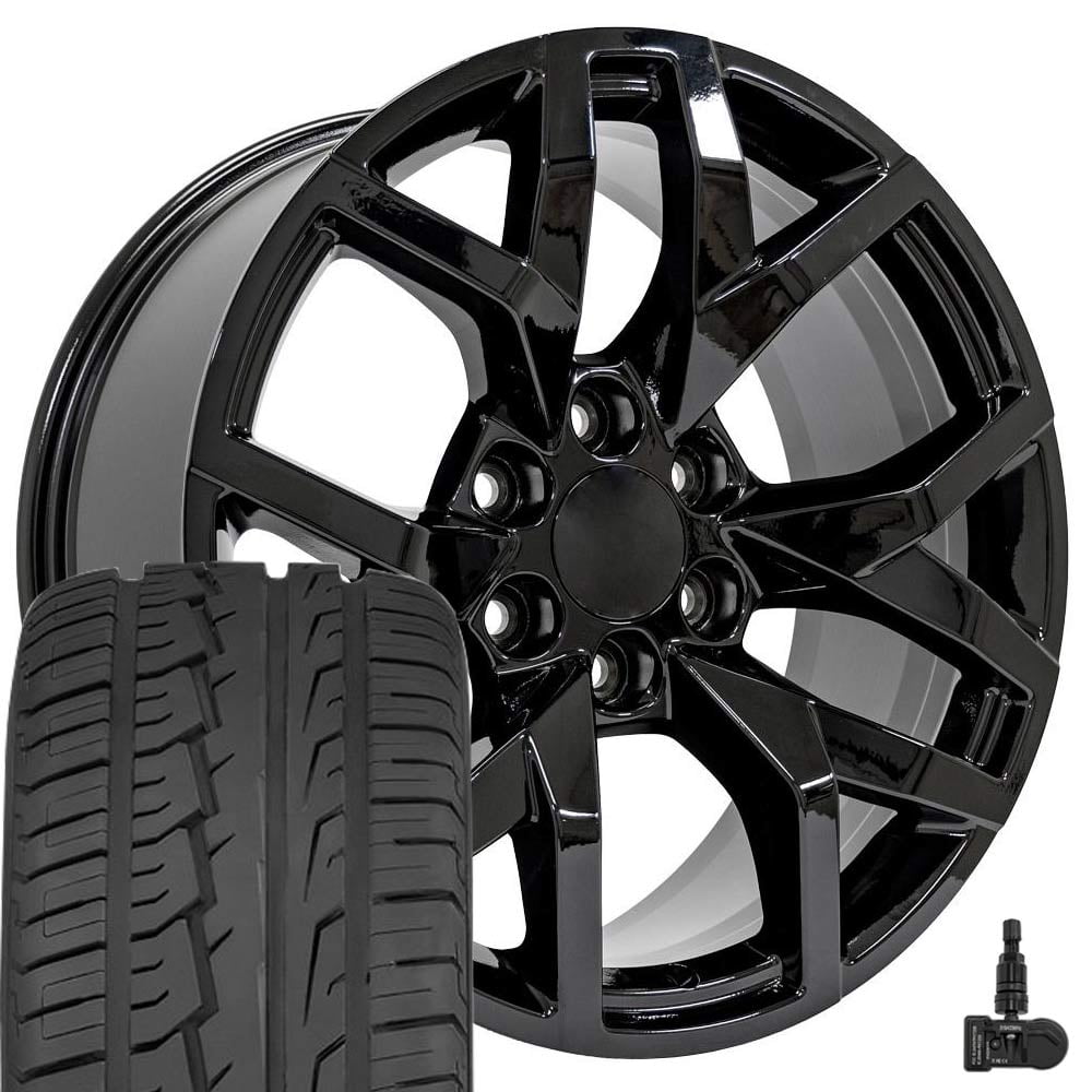 22 inch Polished 5308 OE Wheels & Goodyear Tires Fit GM Trucks & SUV ...