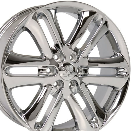22 inch Rim fits 04-21 Ford F-150 Style Chrome Wheel Direct Fit