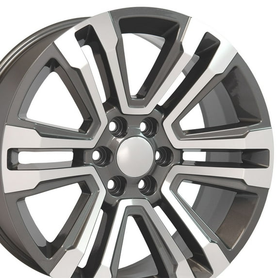 22 inch Rim fits Chevrolet Silverado 1500 1999-2018 22x9 Aluminum Wheel Direct Fit