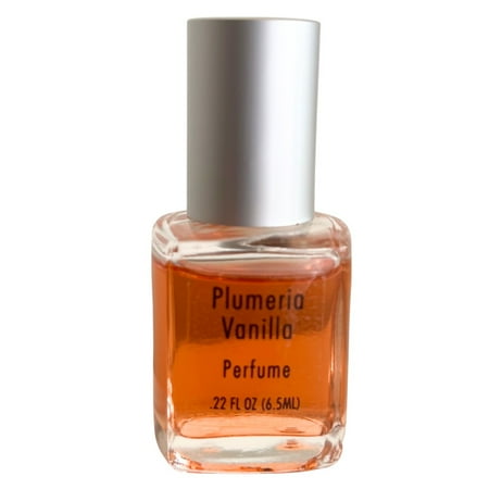 Island Bath and Body .22 oz Mini Perfume for Women, Plumeria Vanilla