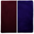thumbnail image 1 of 22" x 22" Cover Only Throw Pillowcase Reversible - Mauve Purple: 2 PCS / 4 Sided. Luxurious, Microsuede/Microplush Fabric - Softest / High Thread Count - Washable - Outstanding Beauty & Comfy, 1 of 9