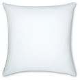 thumbnail image 1 of 22" x 22" Throw Pillow – White: 1 PCS Luxurious Premium Microbead Pillow With 85/15 Nylon/Spandex Fabric. Forever Fluffy, Outstanding Beauty & Support. Silky, Soft & Beyond Comfortable, 1 of 7