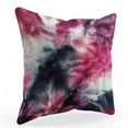 thumbnail image 1 of 22 x 22 in. Fureal Animal Faux Fur Luxury Throw Pillow, Fuchsia & Purple, 1 of 1
