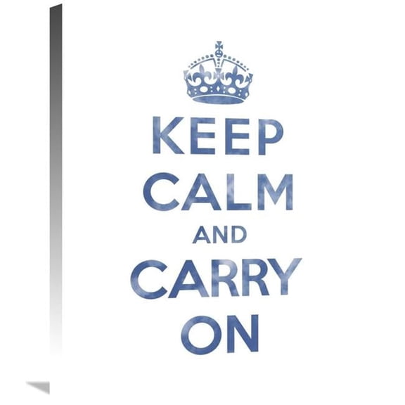 22 x 28 in. Keep Calm & Carry on - Texture III Art Print - The British Ministry of Information
