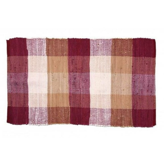 22 x 34 in. Chindi Rug, Burnic