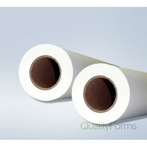 22'' x 500' Plotter Paper Rolls, (3" core) 2 rolls/case