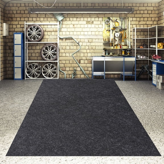 22' x 8'10" Multi-Purpose Garage Floor Mat, Absorbent Oil Pad, Premium Maintenance Mat,Protective Flooring for Under Cars