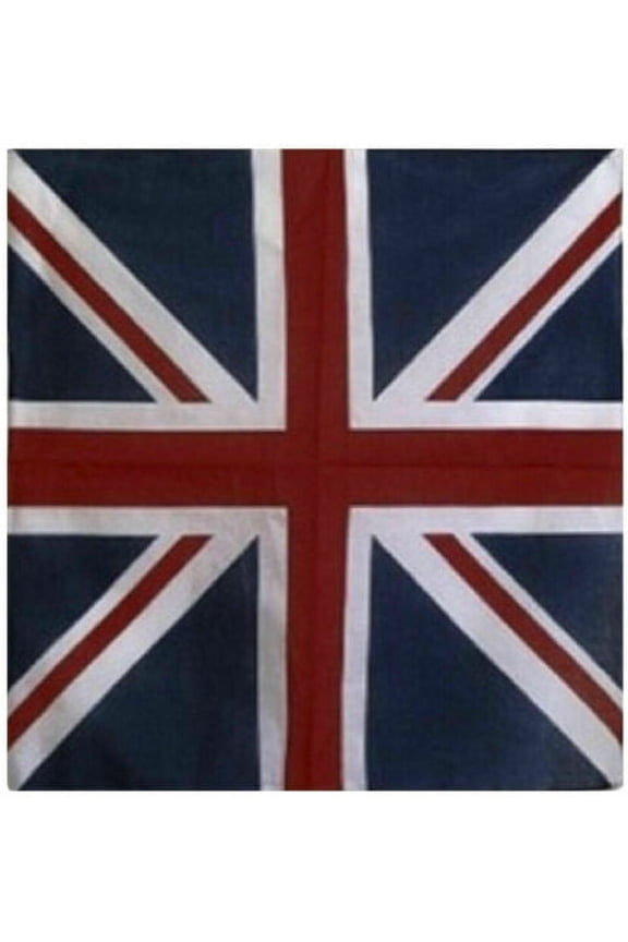 22"x22" UK United Kingdom Flag Cotton Bandana Bandanna