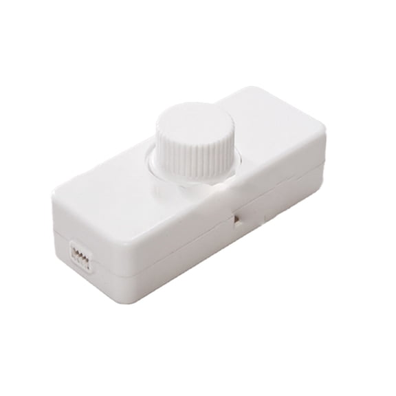 220-240V Inline LED Dimmer Switch with Rotary Control for Dimmable Bulbs