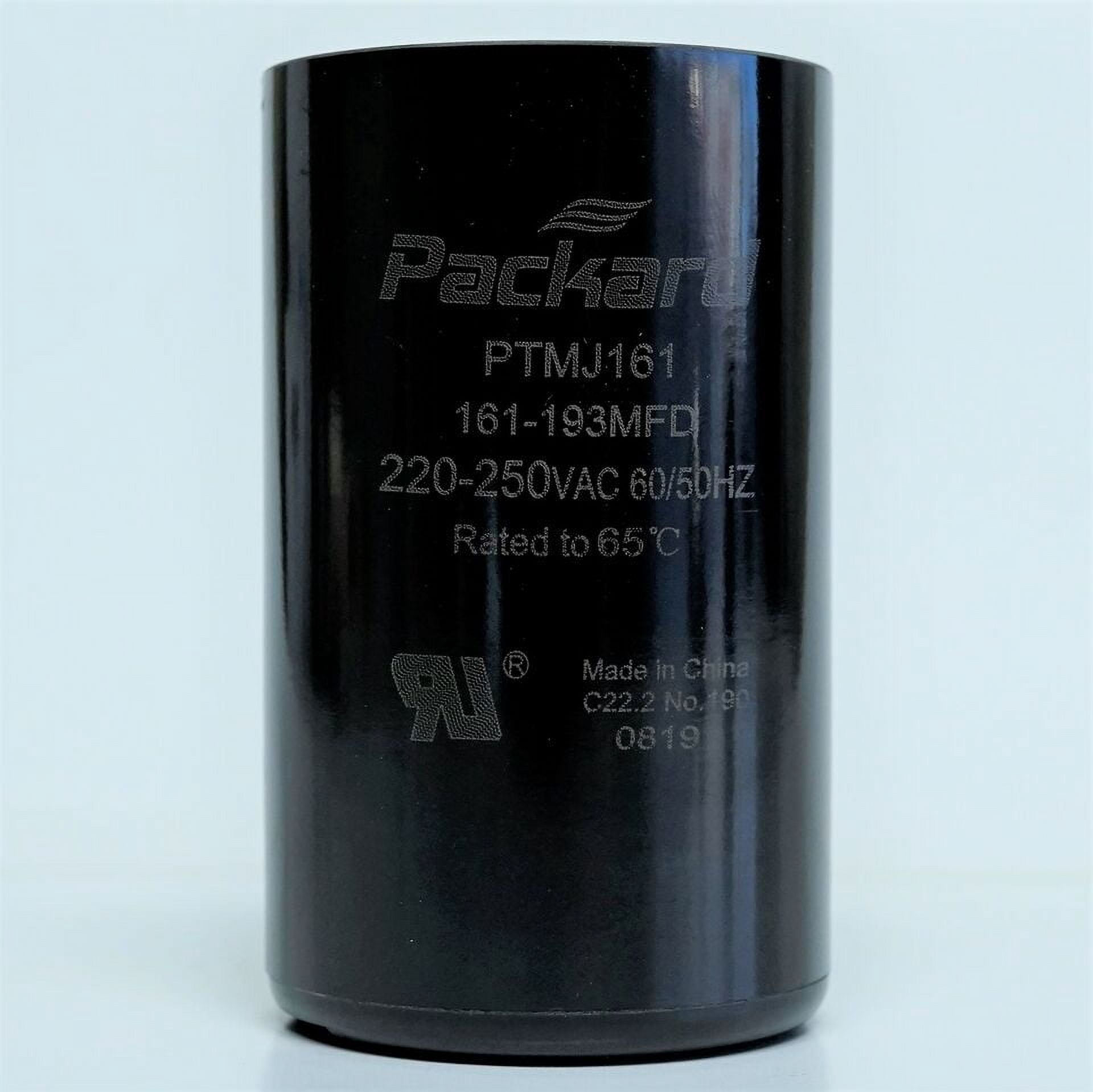 Titan Pro TSMJ161 Motor Start Capacitor - 161-193 MFD / 165 VAC For HVAC & Motors 2 thumbnail image