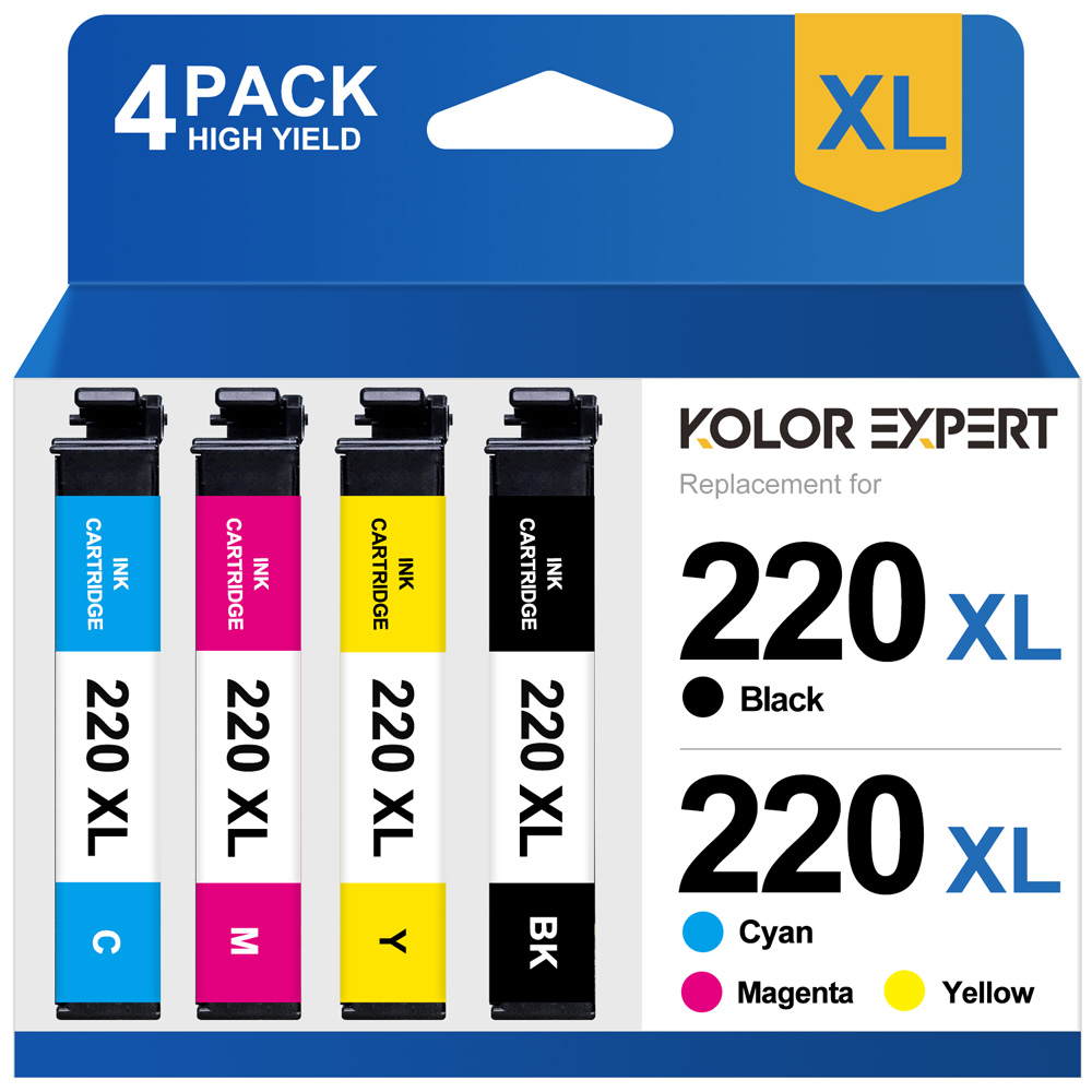220 Ink Cartridge For Epson Ink 220 Xl 220xl To Use With Workforce Wf 2760 Wf 2750 Wf 2630 Wf 9512