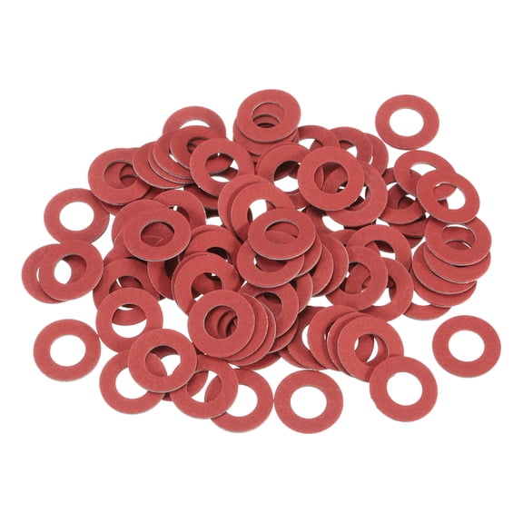220 Pcs M6 Fiber Flat Washers Plain Washer 6mm ID 12mm OD 1mm Thick