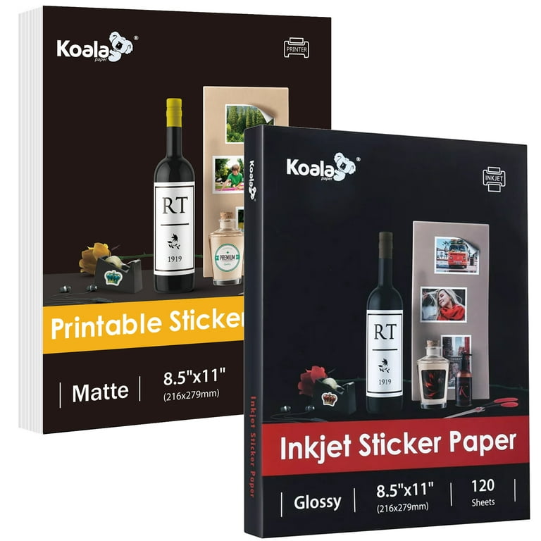  Koala Printable Glossy Sticker Paper for Inkjet