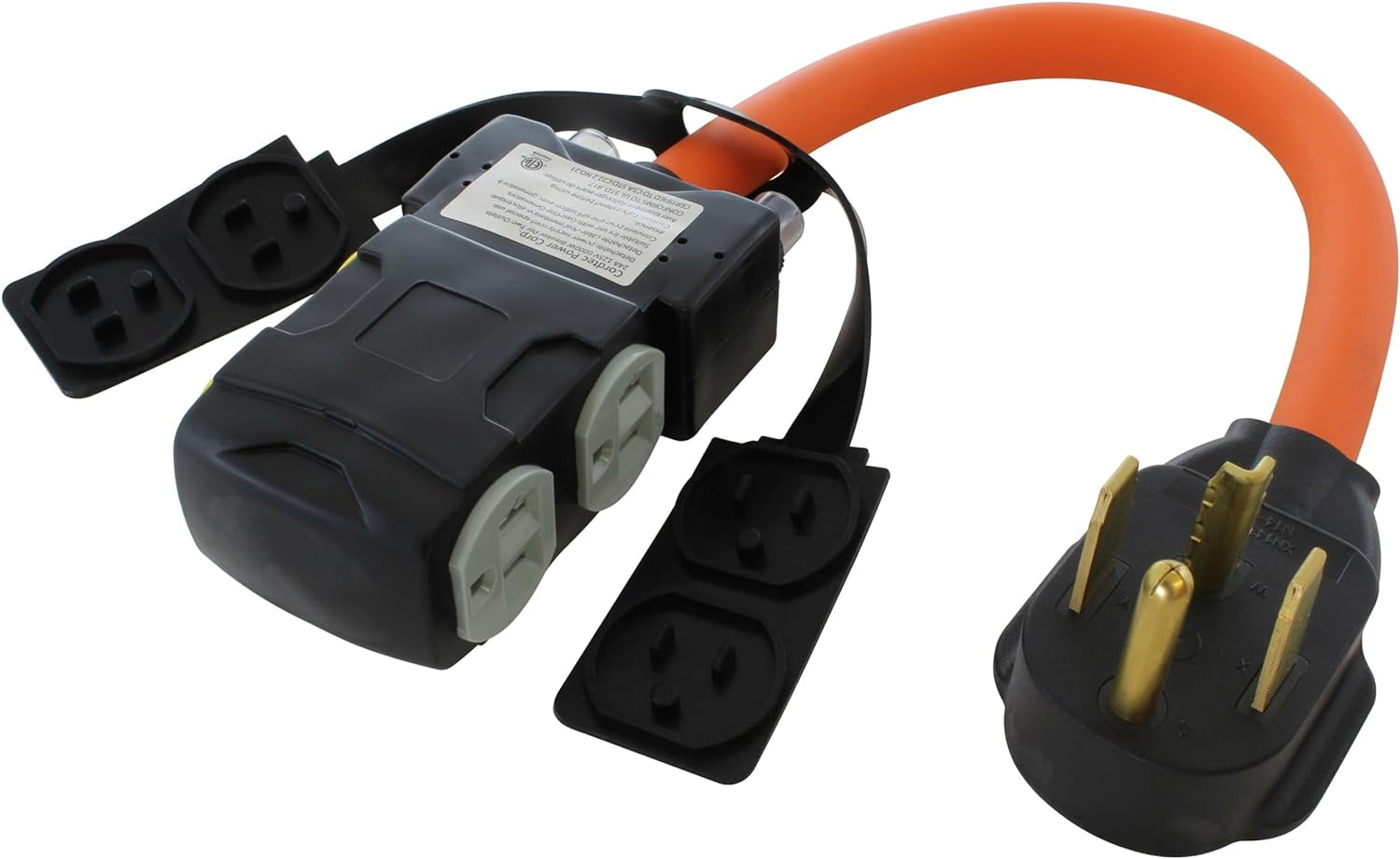 220 Volt Extension Cord For Dryer 220-Volt Plug to 120-Volt 15/ 20Amp Household Female Adapter Cord