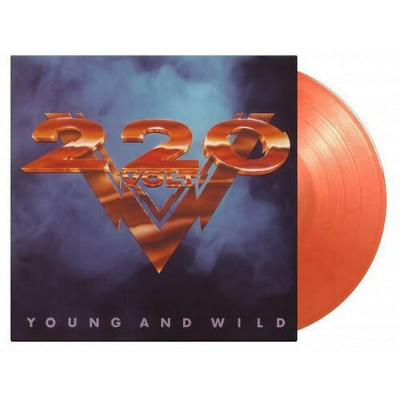 220 Volts - Young & Wild - Limited 180-Gram Crystal Clear, Gold & Red Marble Colored Vinyl - Music & Performance