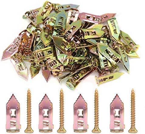220 count Drywall Self-Drilling Anchors Screws Kit, No Drill Holes in Wall,  for TV, Shelf Straps, Cabinet & Decoration