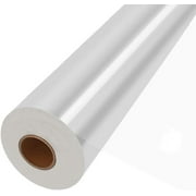 220 ft Clear Cellophane Wrap Roll (31.5 in * 220 ft), 3 Mil Thicken Cellophane Roll, Large Cellophane Bags, Clear Wrapping Paper for Gifts Baskets Flowers Decoration (31.5" fold into 16")