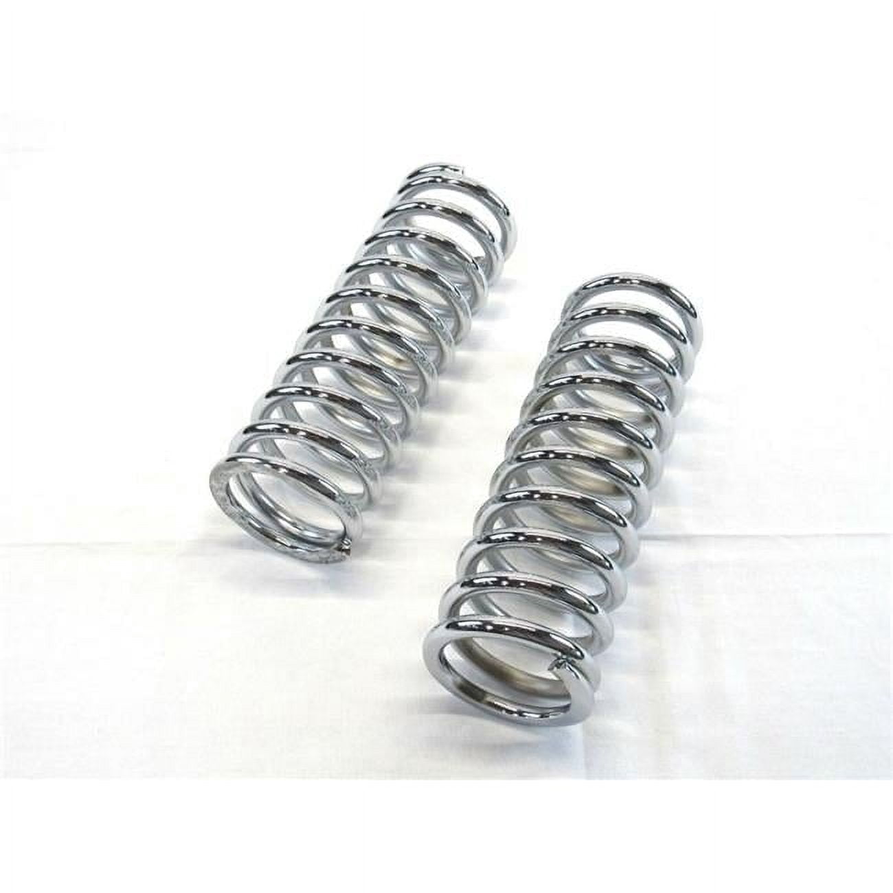 220 lbs & 2.5 ID x 12 in. Tall Coil Over Shock Springs, Chrome ...