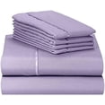 thumbnail image 1 of 2200 Series 18 Inch Deep Pocket 6 PC Bed Sheet Sets, Wrinkle Free (Periwinkle, Twin), 1 of 1