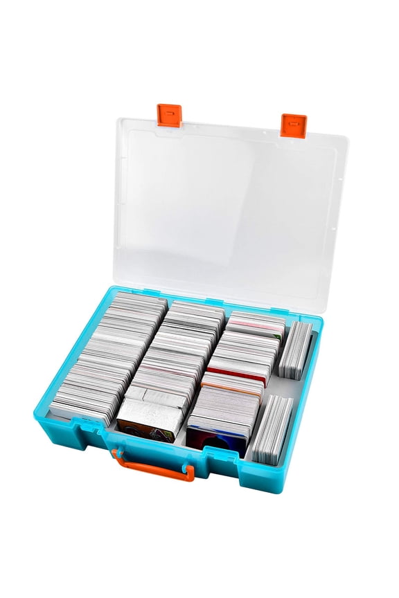 2200+ Trading Card Storage Box Case for C.A.H for MTG, Cards Against Humanity for Magic, for Yugioh and TCG-Green (Box Only)