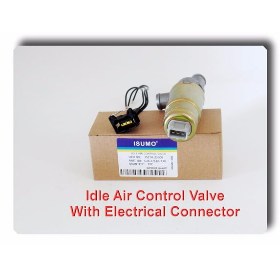 22000 Idle Air Control Valve W/ Connector Fits: Audi Ferrari Hyundai Kia Saab VW