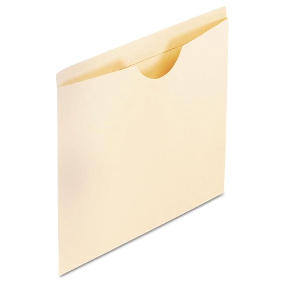 22000 Reinforced Top Tab File , Flat, Letter, Manila, 100/Box