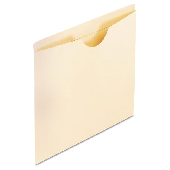 22000 Reinforced Top Tab File , Flat, Letter, Manila, 100/Box