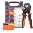 thumbnail image 1 of 2200PCS Ferrule Crimping Tool Kit –AWG30-5 Self-Adjusting Wire Ferrule Crimper with Wire Ferrules Connectors for Electrical Work, Automotive, and DIY Projects, 1 of 6