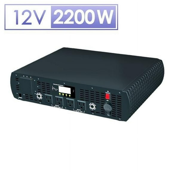 2200W 12V Pure Sine Wave Inverter with Bluetooth Remote Control
