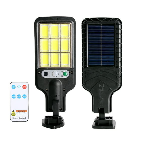 2200W Solar LED Street Light with Motion Sensor & Remote | Durable Weather-Resistant Security Light for Garden, Pathway