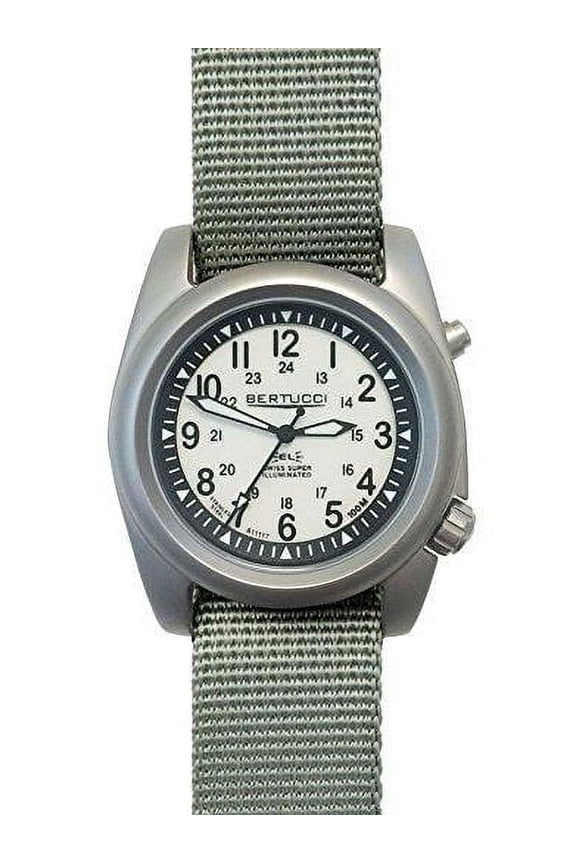 22026 Unisex Watch A-2SEL El Super Illuminated Ghost Gray Dial Defender Darb Nylon Strap