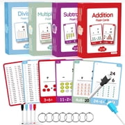 Math Flash Cards for Third Grade Multiplication and Operations