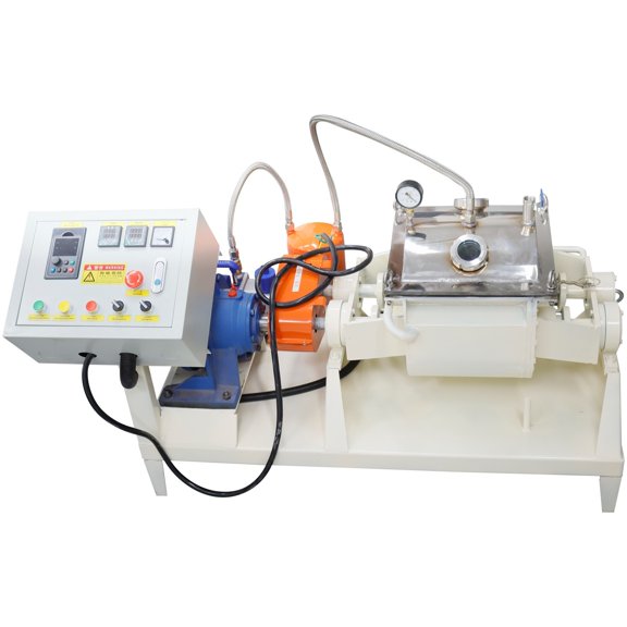 220V 10L Vacuum Kneading Machine Stainless Steel Horizontal Twin-Shaft Mixer for Viscosity Material Kneading