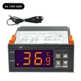 thumbnail image 1 of 220V 12V 24V Digital Temperature Controller Thermostat Thermoregulator Incubator Relay LED 10A Heating Cooling Tools,01, 1 of 5