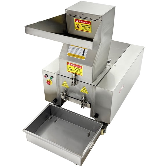 220V 3-Phase Commercial Stainless Steel Bone Crusher Animal Bone Grinder for Cattle Poultry
