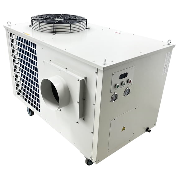 220V 3 Phase Industrial Air Conditioner 7200W Mobile Spot Cooler 2900m/h for Warehouse Workshop