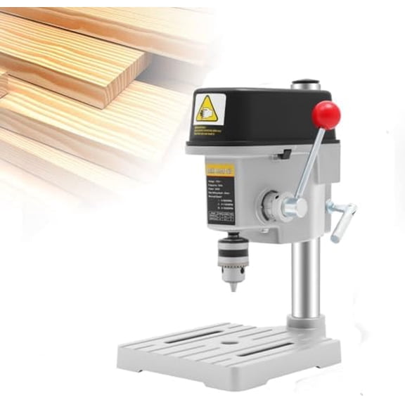 220V 340W Mini Bench Benchtop Drill Press Portable Small Electric Drill Press 3 Speed Precision Table Top Drill Press Machine for DIY Wood Plastic Metal Drilling$$Tools & Hardware Other