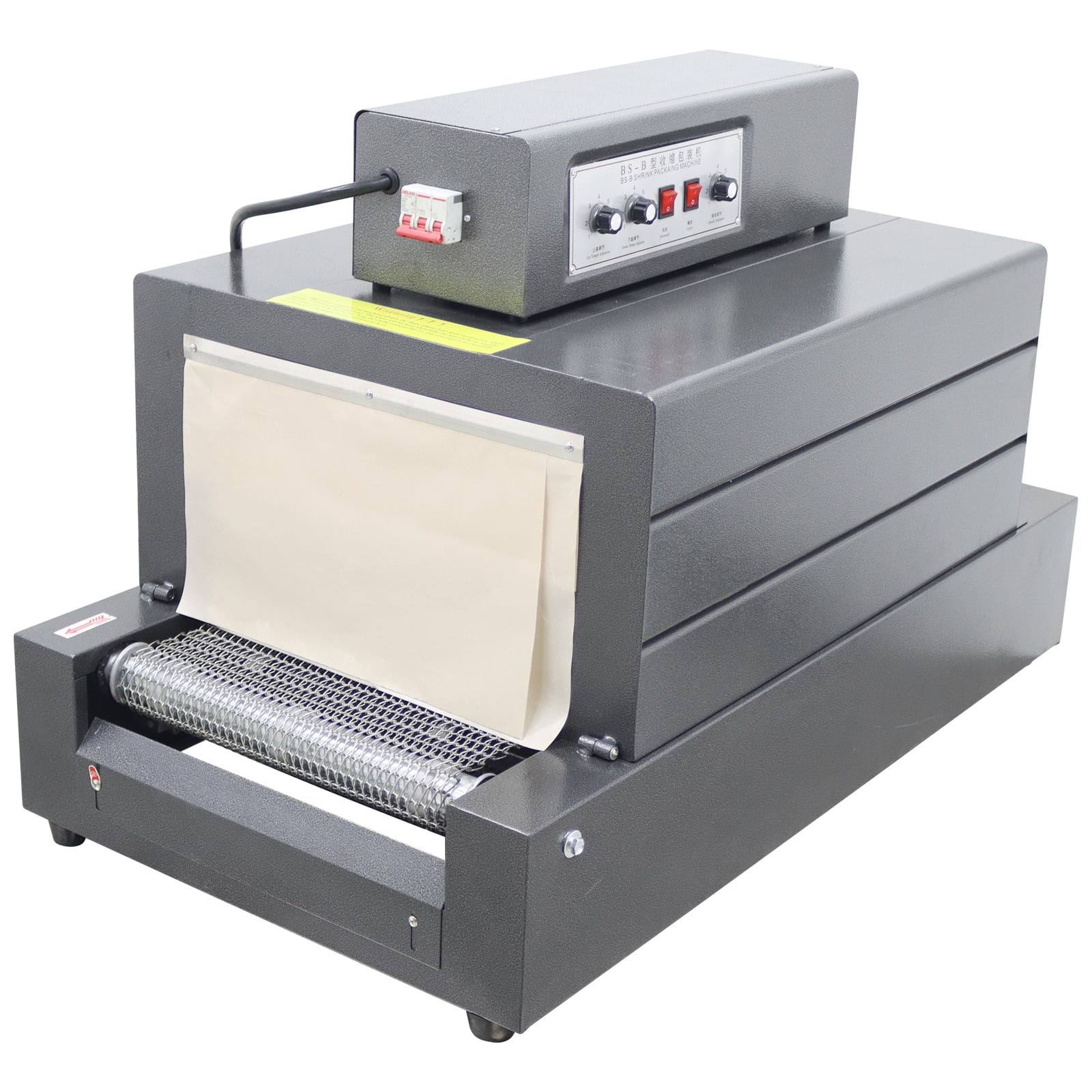 220V 3PH Electric Heat Shrink Tunnel Packaging Machine 7000W with Mesh ...