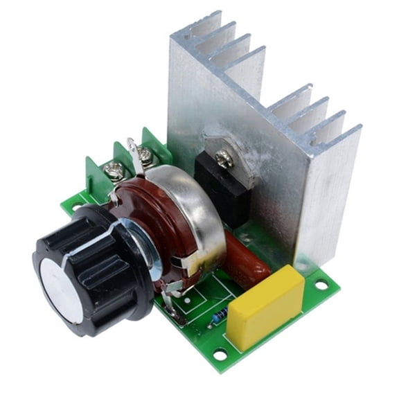 220V 4000W Power Electricity Stabilizer SCR Speed Controller Electronic Electricity Regulator LED Dimmer Fan Thermostat