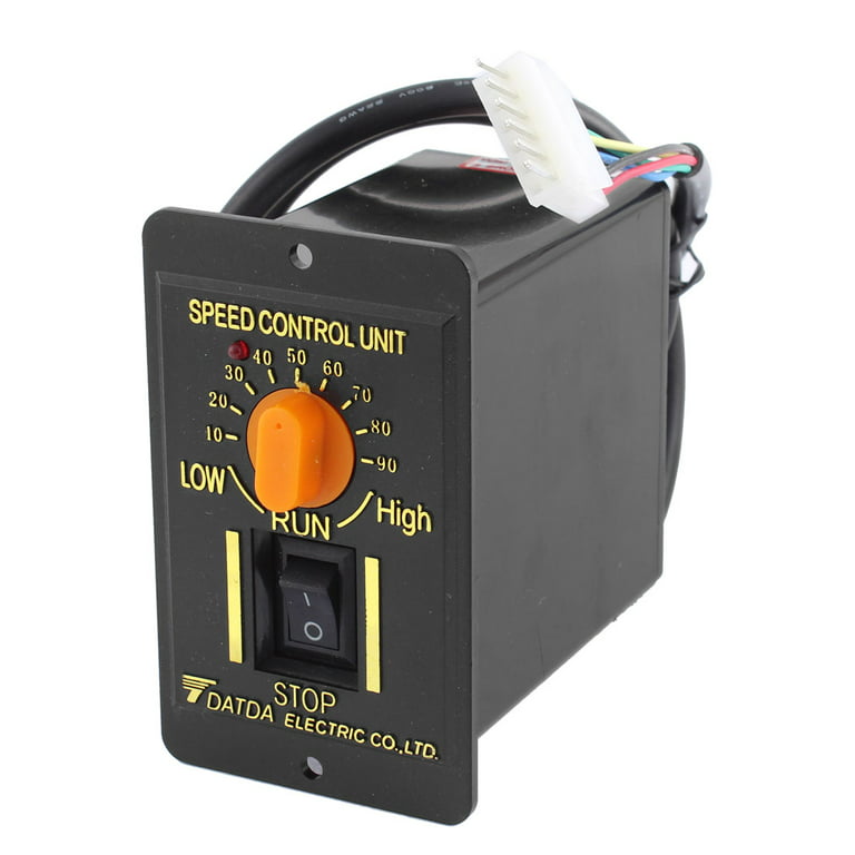 220V 50Hz 200W 1 Phase CW/CCW 10-90RPM Adjustable Motor Speed Controller  Unit 