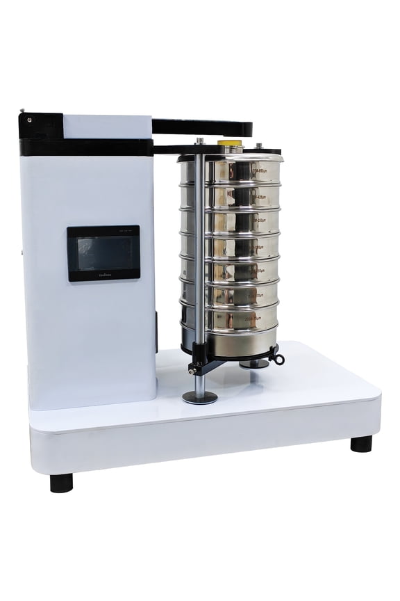 220V 7 Layers Slap Type Laboratory Vibrating Screen Laboratory Electric Screening Machine